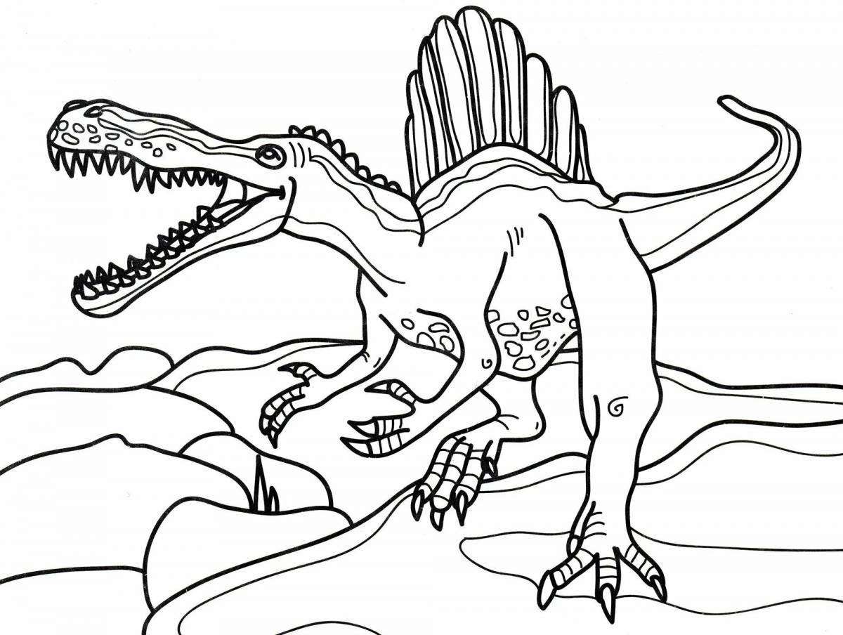 Спинозавр для детей #23