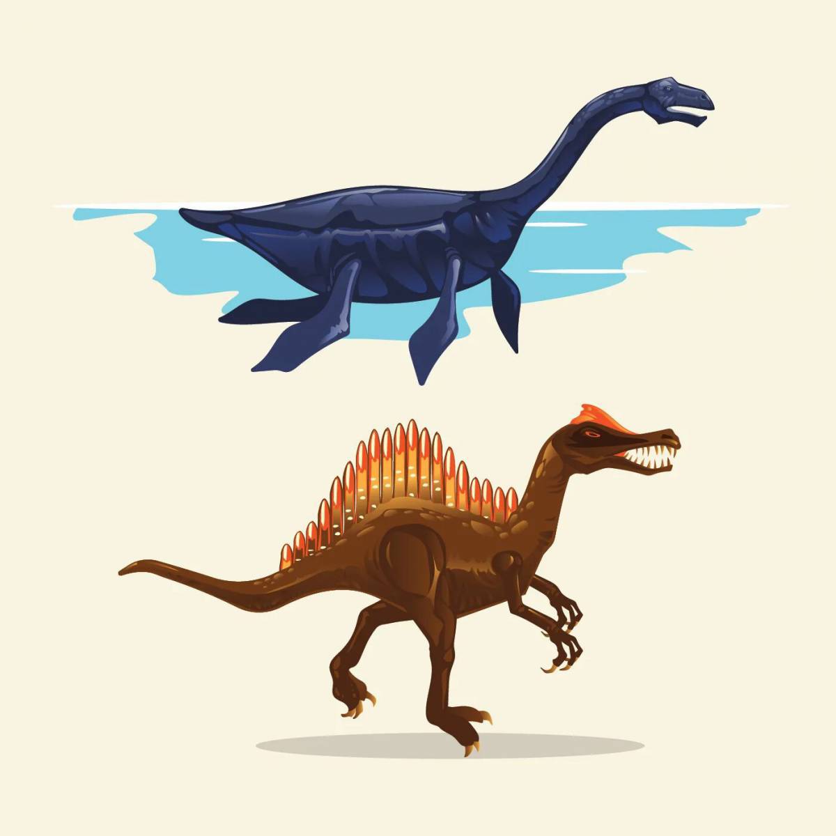 Спинозавр для детей #30