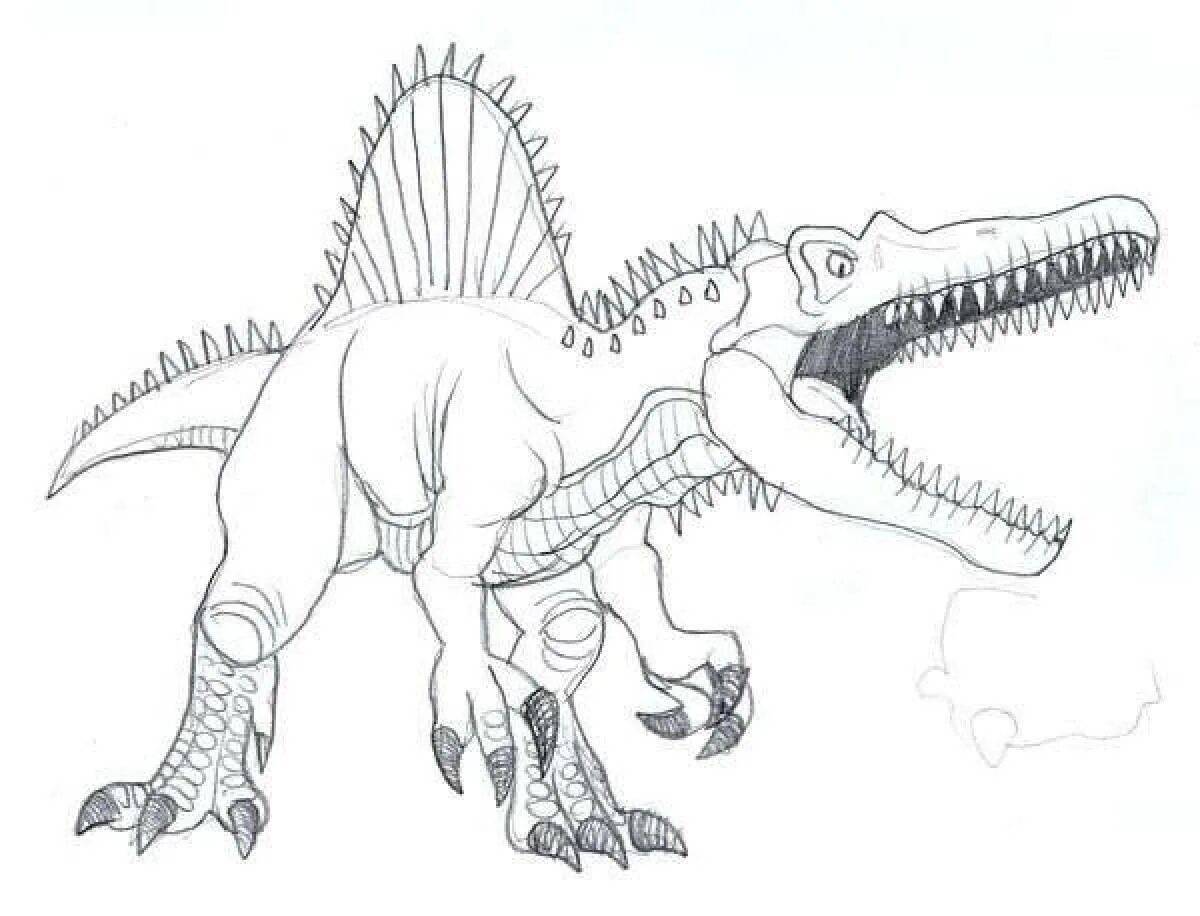 Спинозавр для детей #35