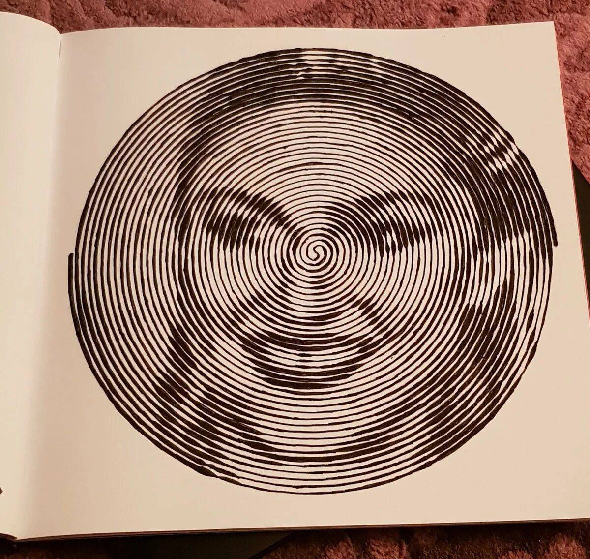 Спиральный рисунок свое фото #9