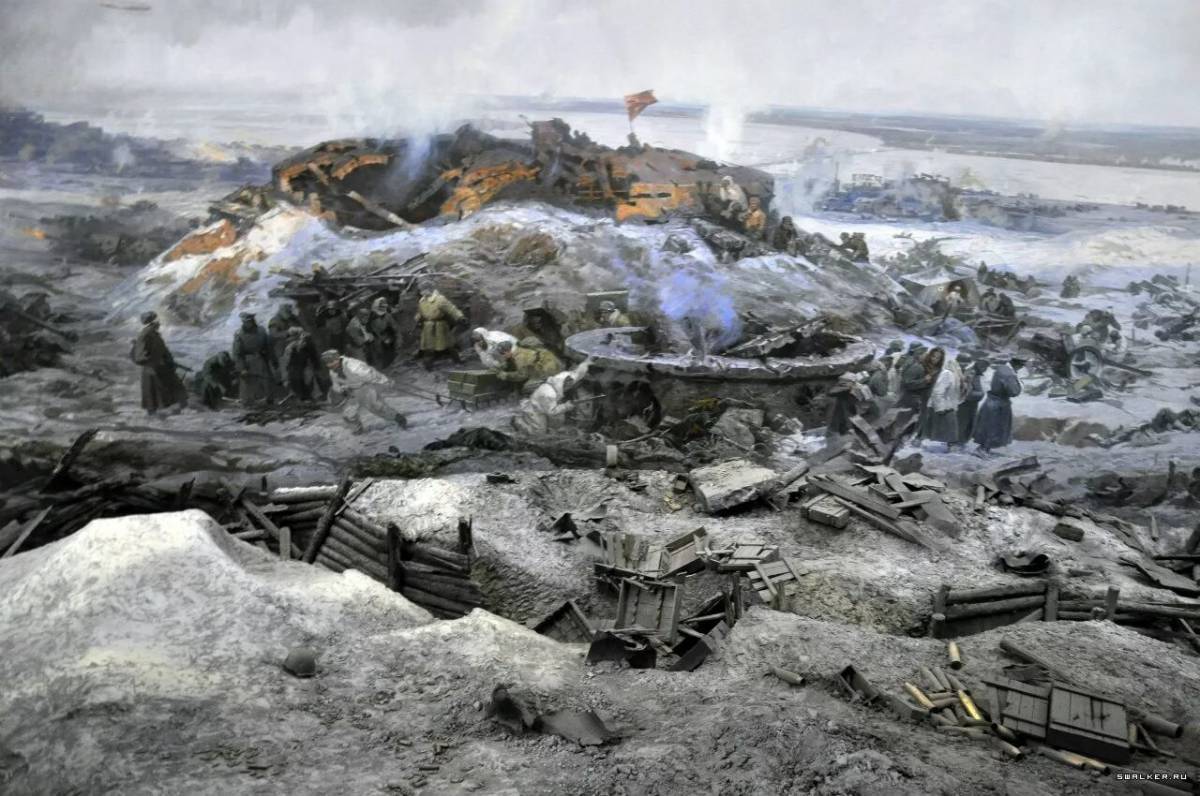 Сталинградская битва мамаев курган #1
