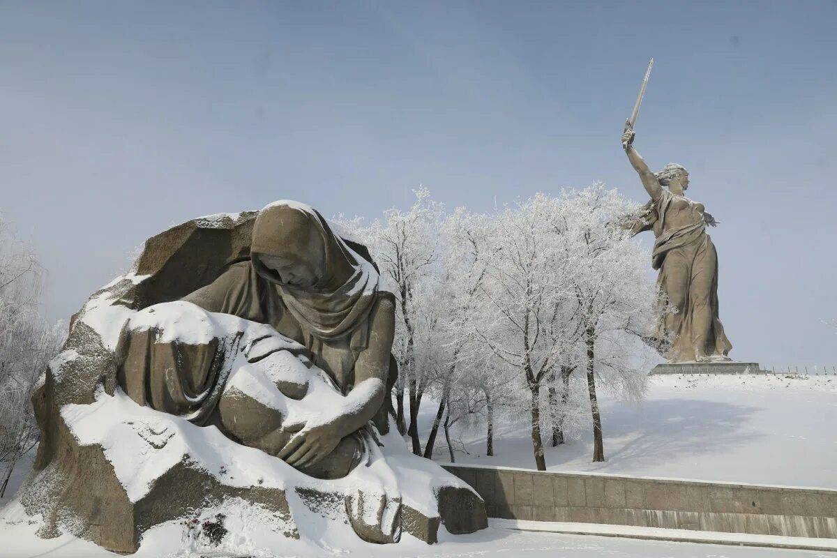 Сталинградская битва мамаев курган #31