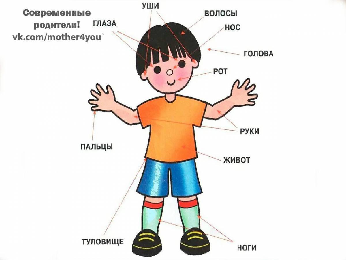 Рассмотрите рисунок с изображением ног детей