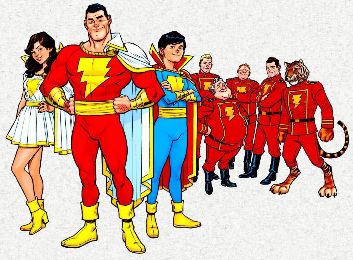 Super heroes. Капитан Марвел (DC Comics). Семья Шазам DC. Семья Марвел Шазам. Фредди Фриман DC