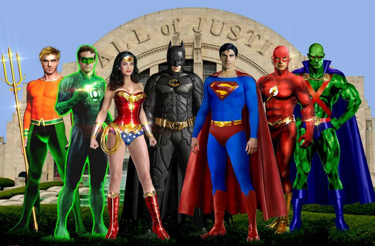 Герои сильнее вместе. Лига справедливости Америки. Лига справедливости герои. DC Comics лига справедливости Америка. Лига справедливости Америки 1997.