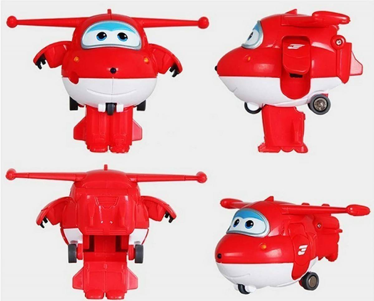 Трансформер super Wings Джетт