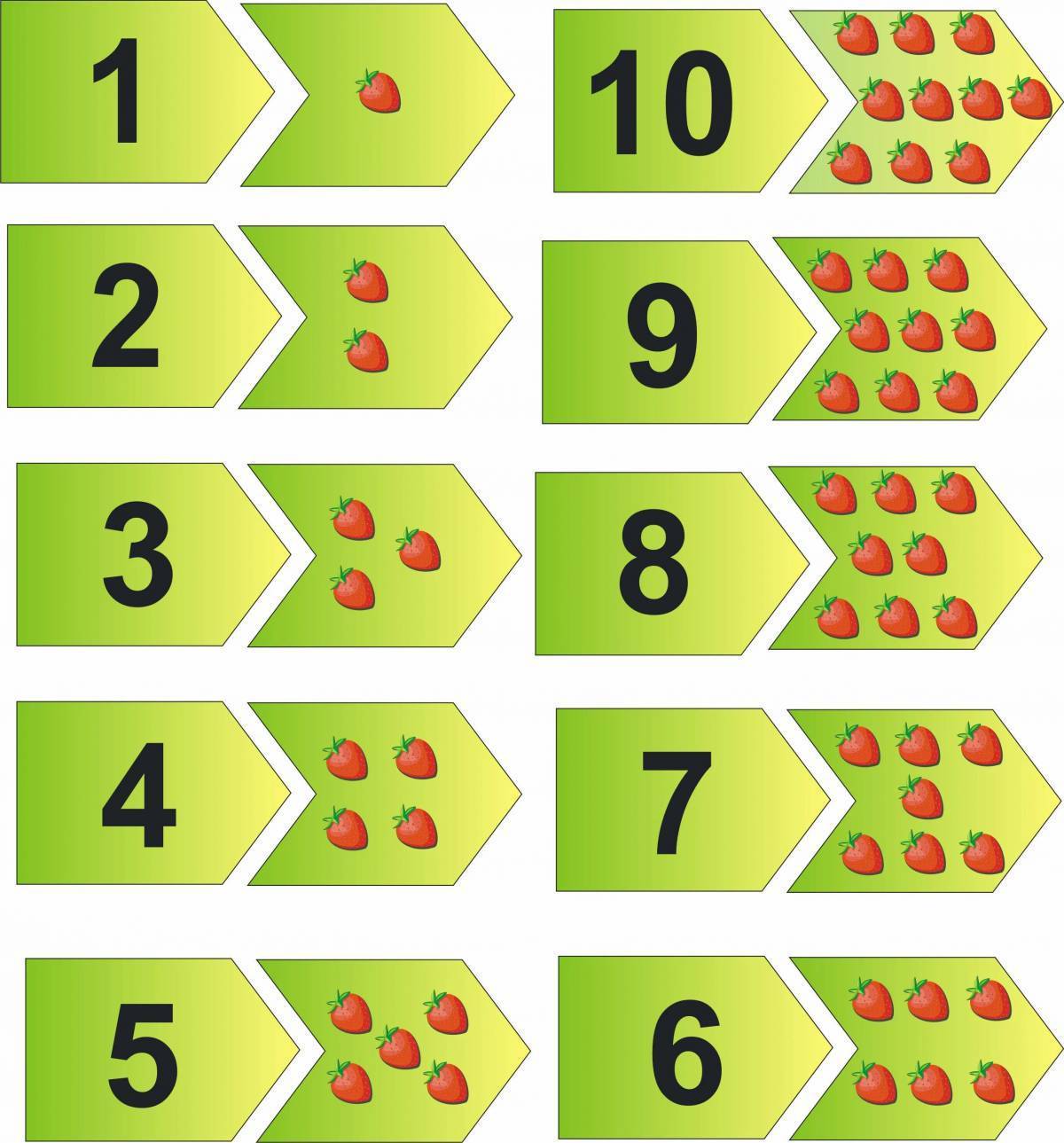 Счет до 10 картинки