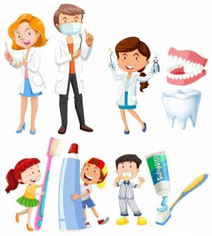 Раскраска стоматолог для детей #3 #512507