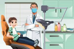 Раскраска стоматолог для детей #14 #512518