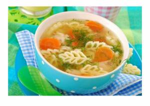 Раскраска суп для детей #3 #514468
