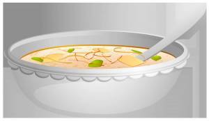 Раскраска суп для детей #8 #514473