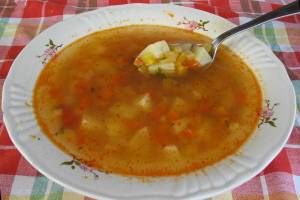 Раскраска суп для детей #14 #514479