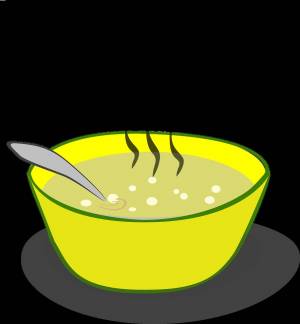 Раскраска суп для детей #23 #514488