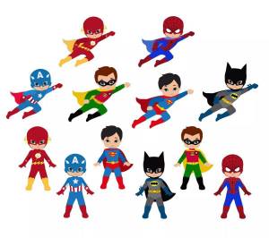 Раскраска супергероев для детей 5 6 лет #2 #514934