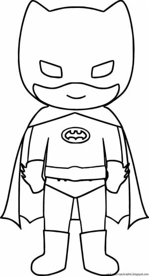 Раскраска супергероев для детей 5 6 лет #6 #514938
