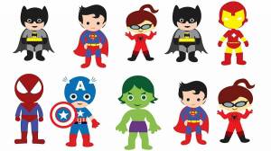 Раскраска супергероев для детей 5 6 лет #24 #514956