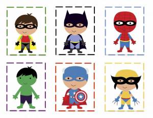 Раскраска супергероев для детей 5 6 лет #37 #514969