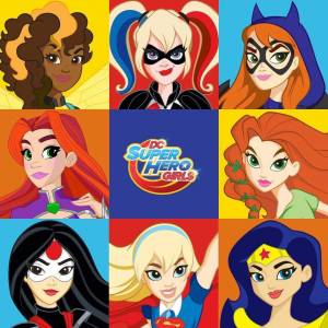 Раскраска супергерои девочки #13 #515023