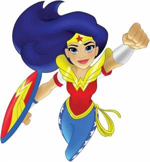 Раскраска супергерои девочки #14 #515024