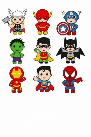 Раскраска супергерои для детей 6 7 лет #20 #515057