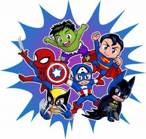 Раскраска супергерои для детей 6 7 лет #30 #515067