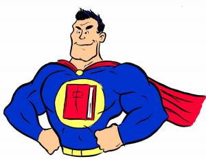 Раскраска супермен для детей #4 #515158
