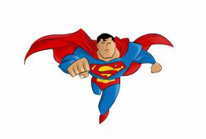 Раскраска супермен для детей #10 #515164