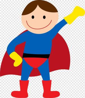 Раскраска супермен для детей #15 #515169