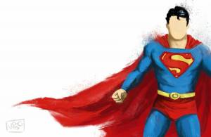 Раскраска супермен для детей 3 4 лет #3 #515179