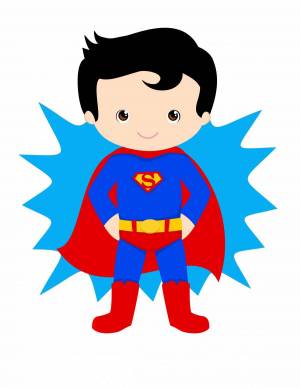 Раскраска супермен для детей 3 4 лет #15 #515191