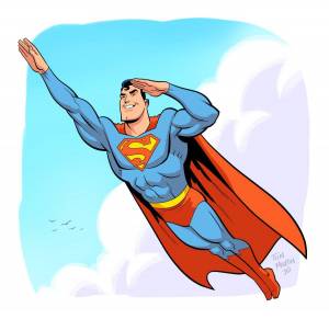 Раскраска супермен для детей 3 4 лет #19 #515195