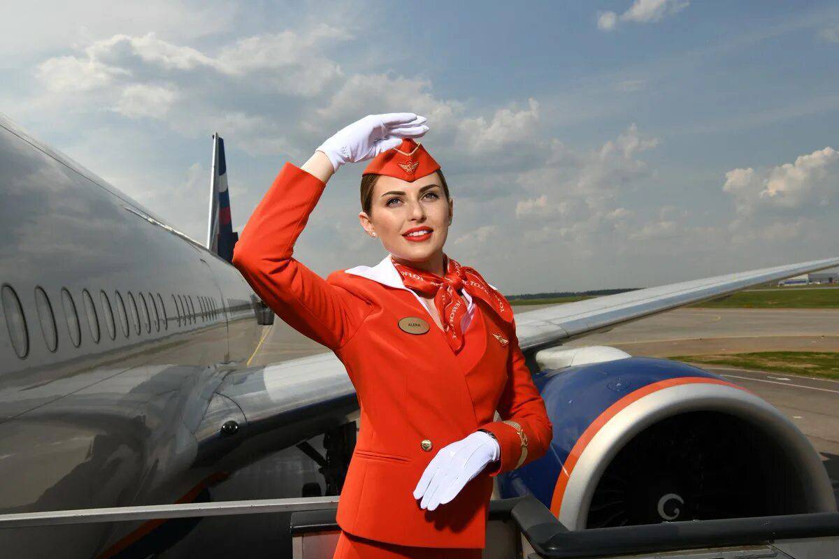 Aeroflot Natalia Бортпроводник