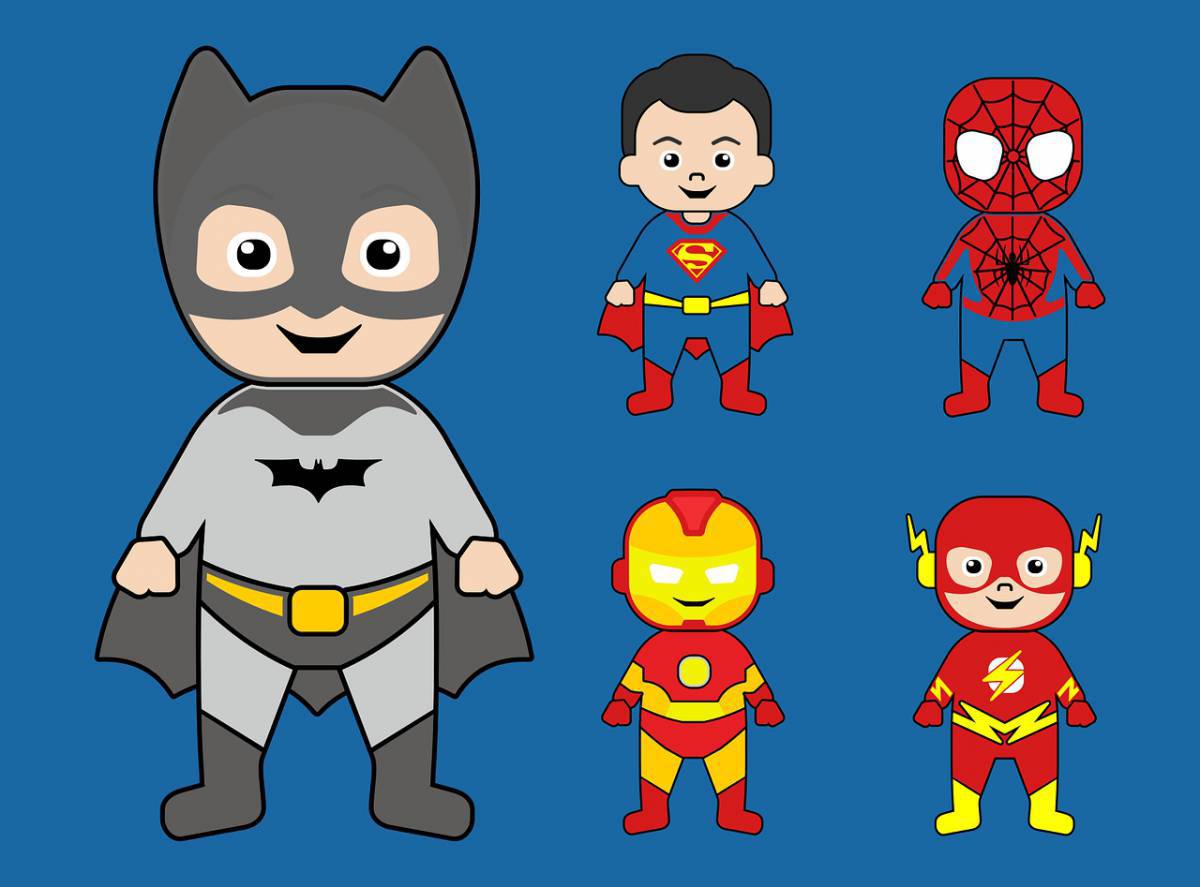Супергероев для детей 5 6 лет #34