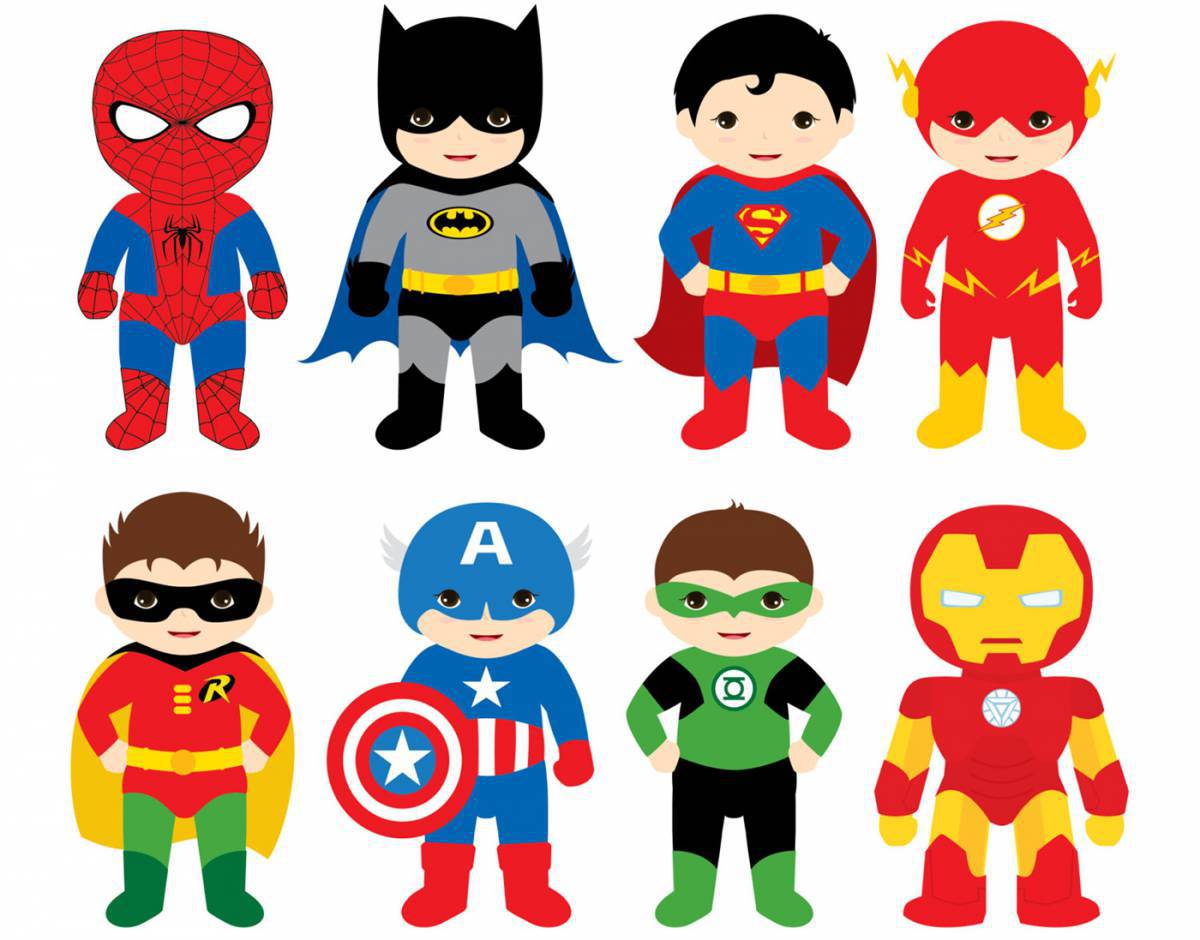 Супергерои для детей 6 7 лет #9
