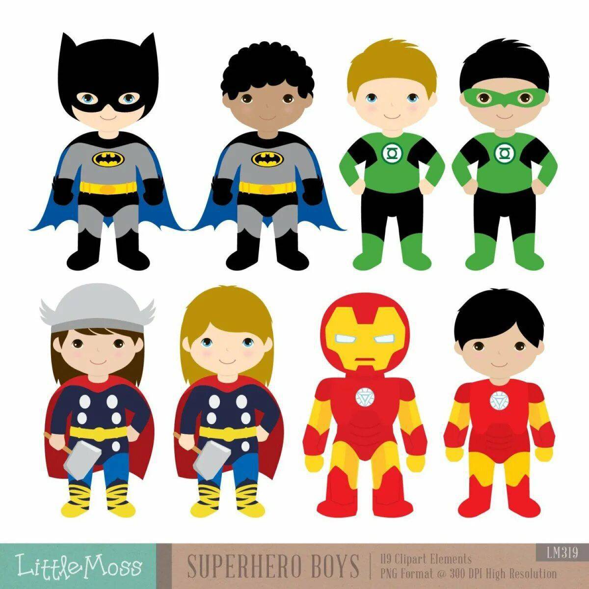 Супергерои для детей 6 7 лет #25