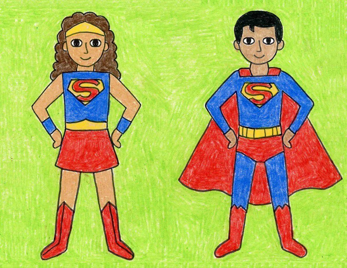 Супергерои для детей 6 7 лет #27