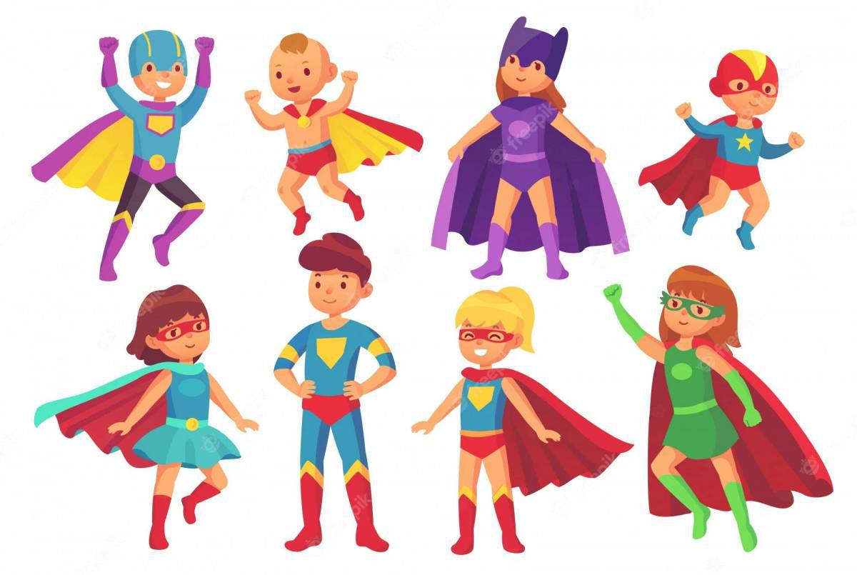 Супергерои для детей 6 7 лет #29