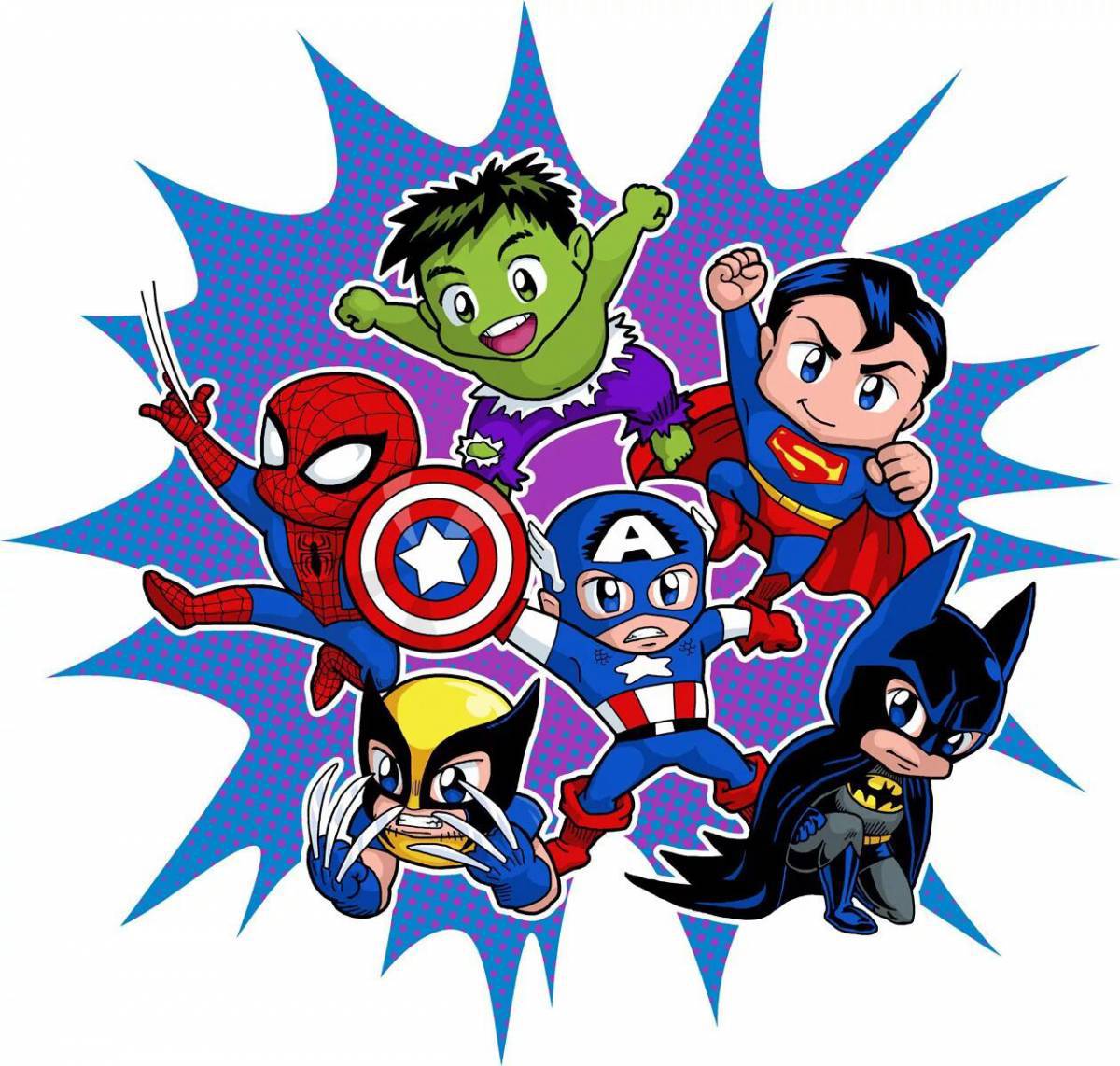 Супергерои для детей 6 7 лет #30