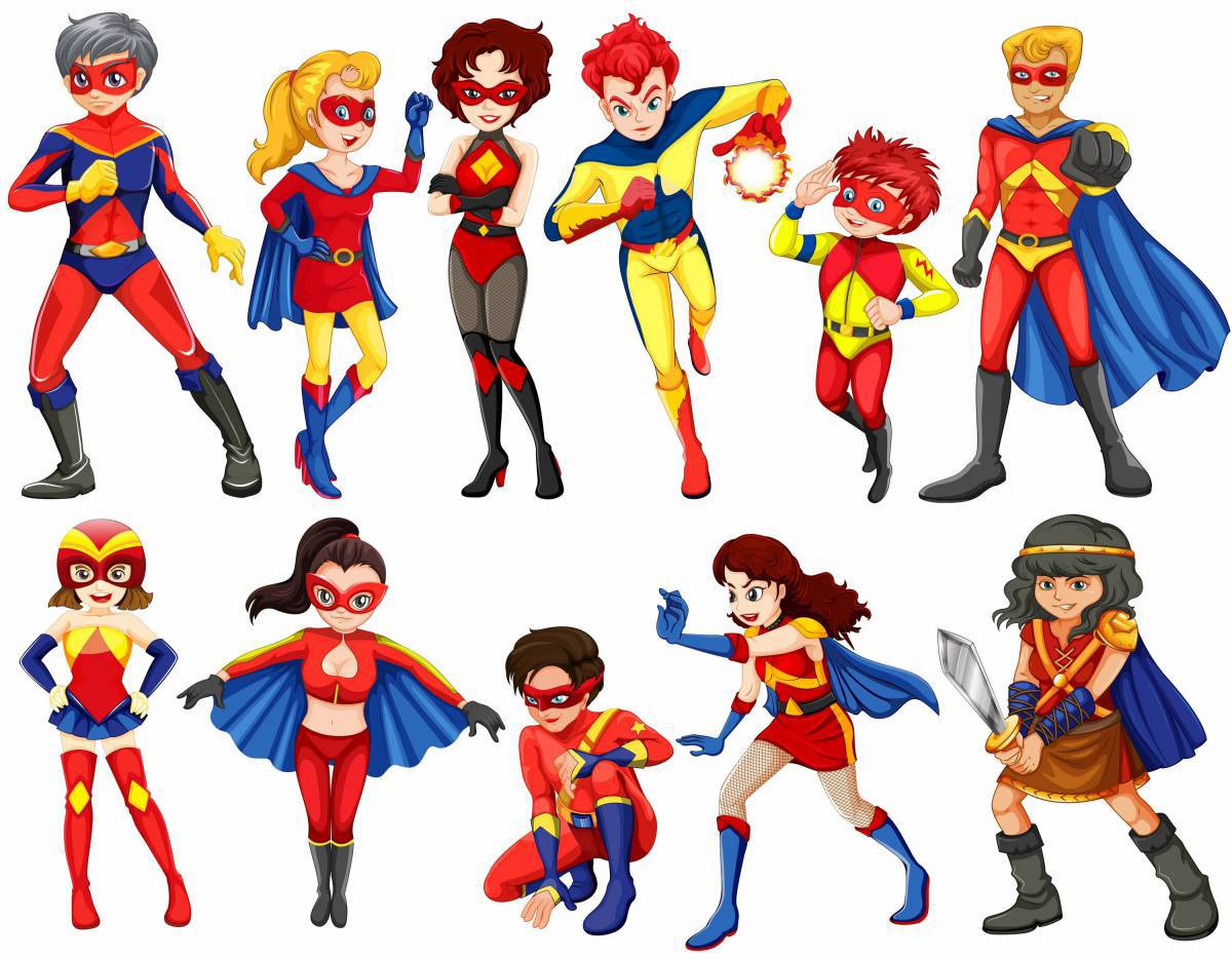 Супергерои для детей 6 7 лет #36