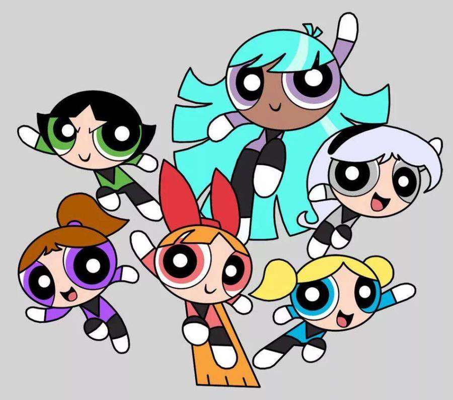 Powerpuff girls рисунок