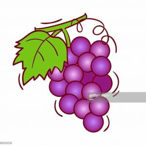 Раскраска виноград для детей #14 #48072