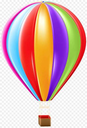 Раскраска воздушный шар для детей #9 #49979