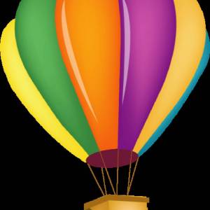 Раскраска воздушный шар для детей #23 #49993