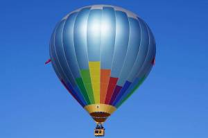 Раскраска воздушный шар с корзиной #32 #50030