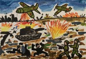 Раскраска война для детей #10 #50113