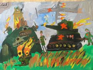 Раскраска война для детей #13 #50116