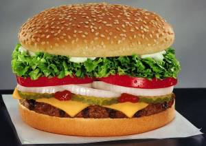Раскраска гамбургер #9 #51116