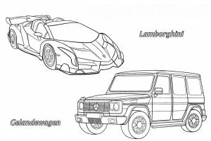 Раскраска гелик для для мальчиков #6 #51657