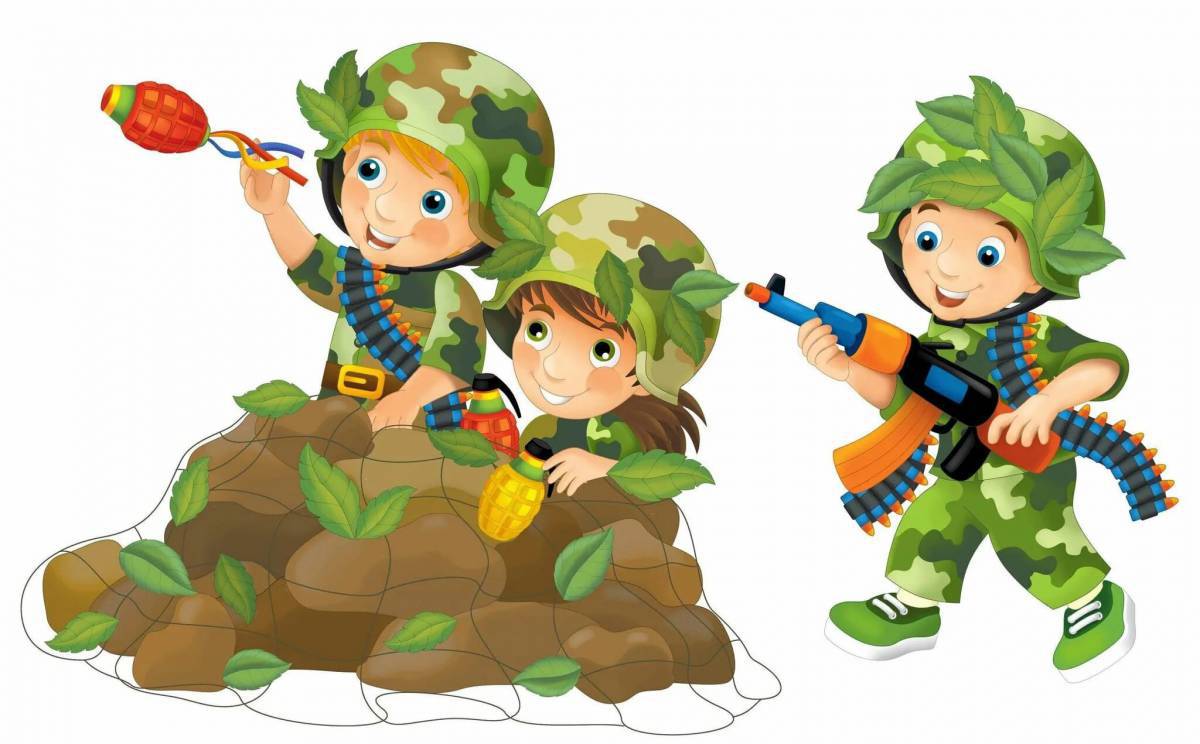 Военные для детей #1