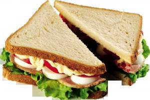 Раскраска сэндвич #19 #516246